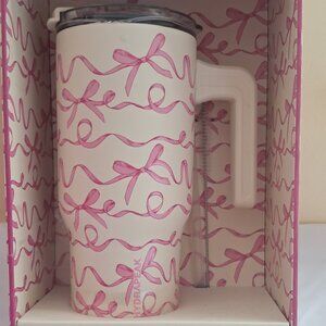 Hydrapeak Voyager Ribbon Bows Limited Edition Insulated Tumbler.  BNWT/BOX